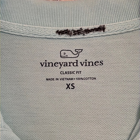 Vineyard Vines Blue Mist Classic Fit Polo Shirt - Picture 9 of 11